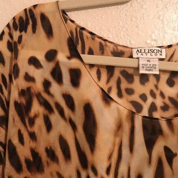 Leopard Blouse - Picture 2 of 5